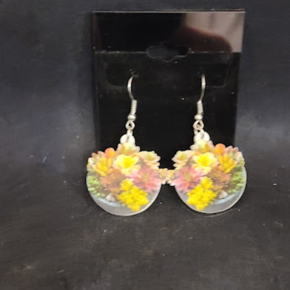 Plant Earrings
